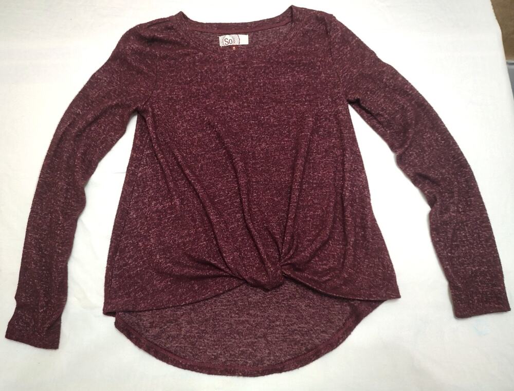 So Authentic American Heritage woman's long sleeve light sweater, size XS